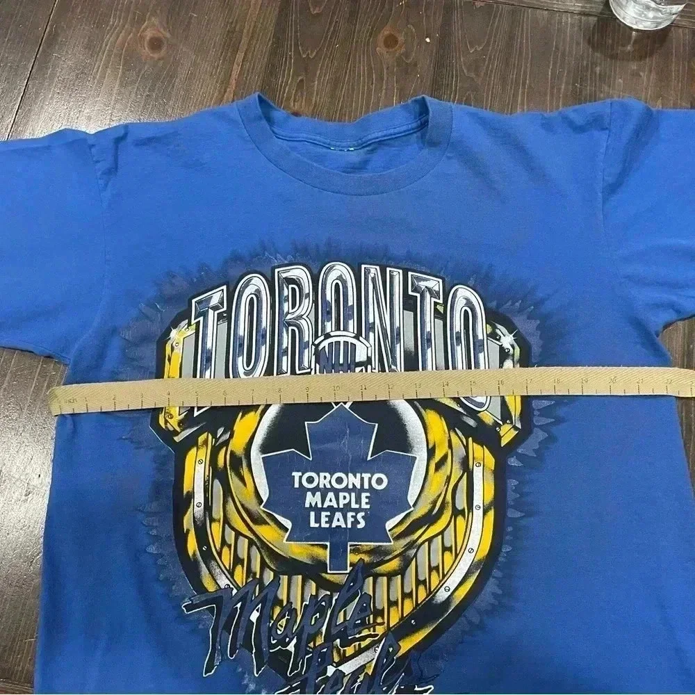 Vintage Single  Stitch Toronto Maple Leafs T-Shirt - Picture 7 of 7